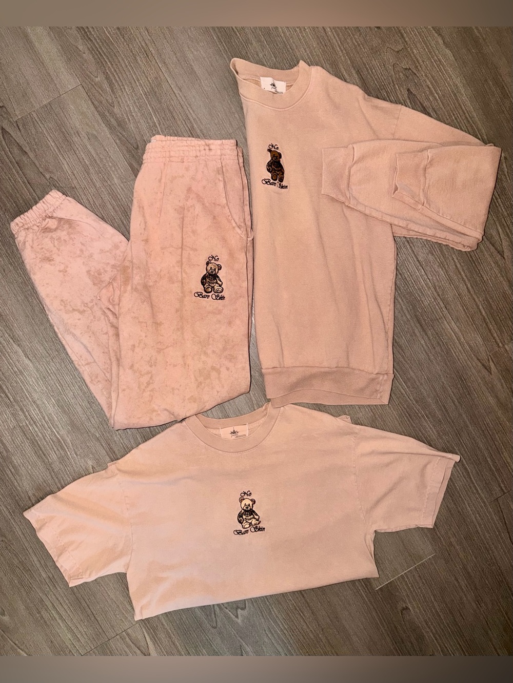 DONATING SOON- INKD GENERATION Heavyweight Sweatpants, Tshirt, and Crewneck Set